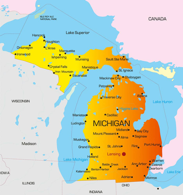 密歇根州michigan