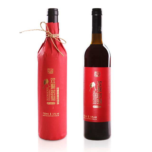 中国新疆产区芳香庄园欢聚时刻赤霞珠甜红葡萄酒