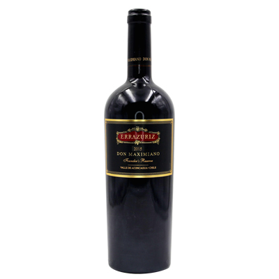 智利阿空加瓜谷伊拉蘇酒莊混釀馬克西米諾頂級珍藏干紅葡萄酒