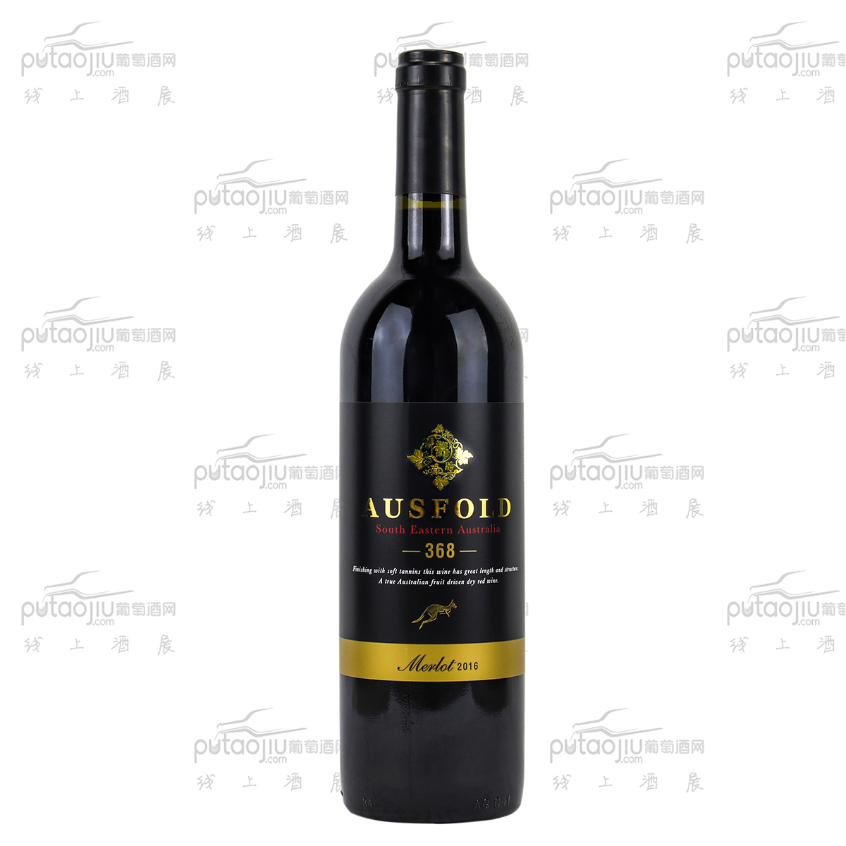 澳大利亚巴罗萨山谷奥里赫酒庄368梅洛干红葡萄酒
