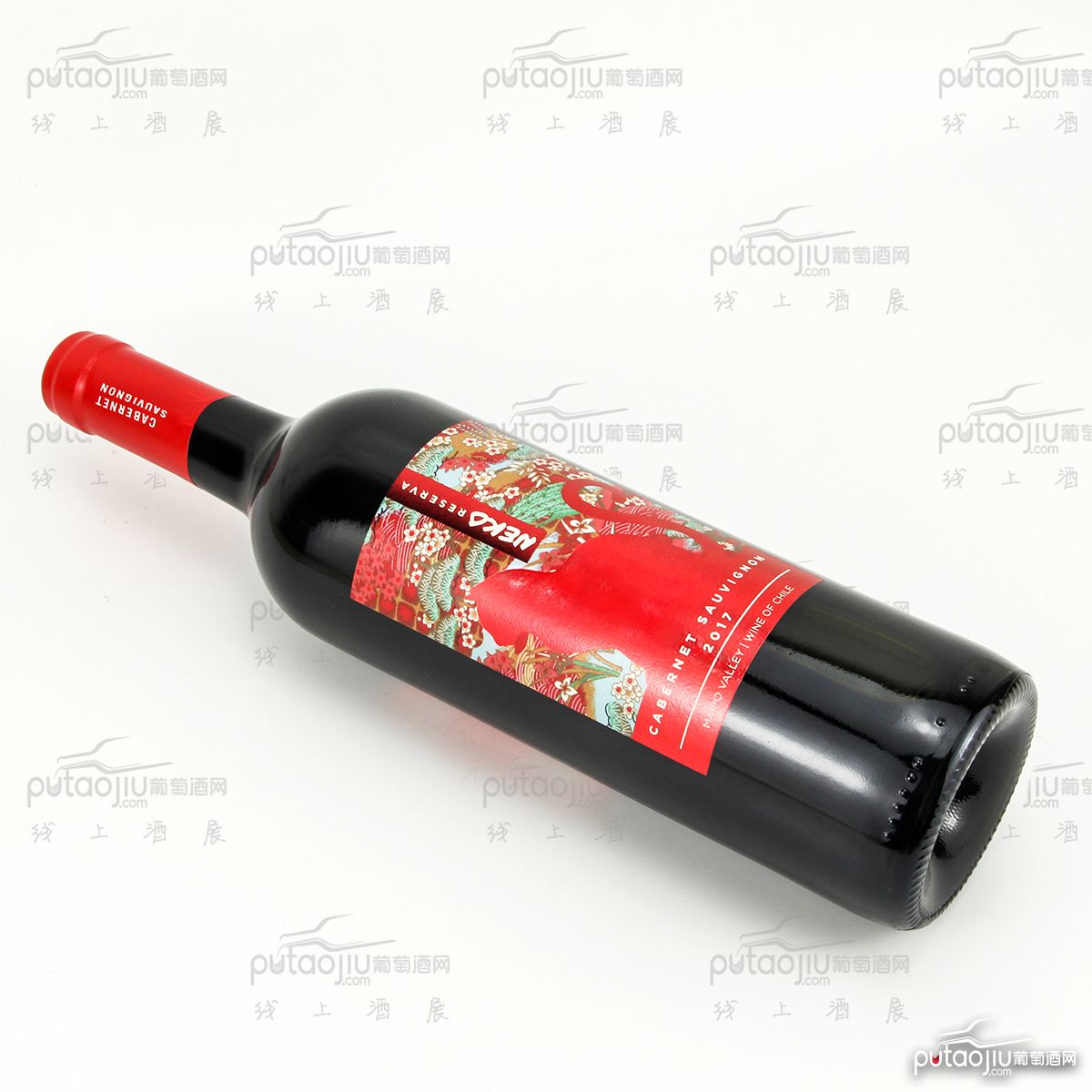 智利迈坡谷喜乐猫赤霞珠珍藏干红葡萄酒