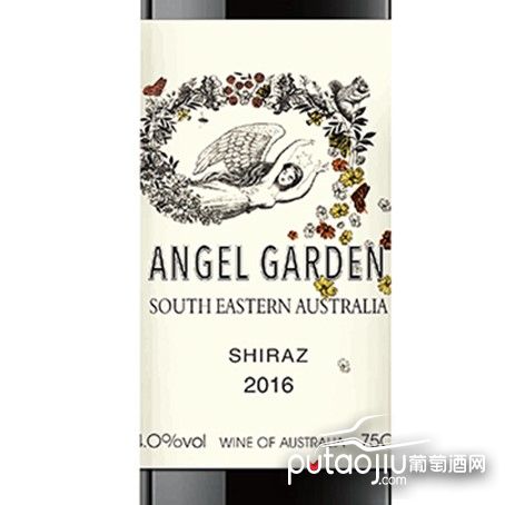 澳大利亚南澳天使园西拉干红葡萄酒