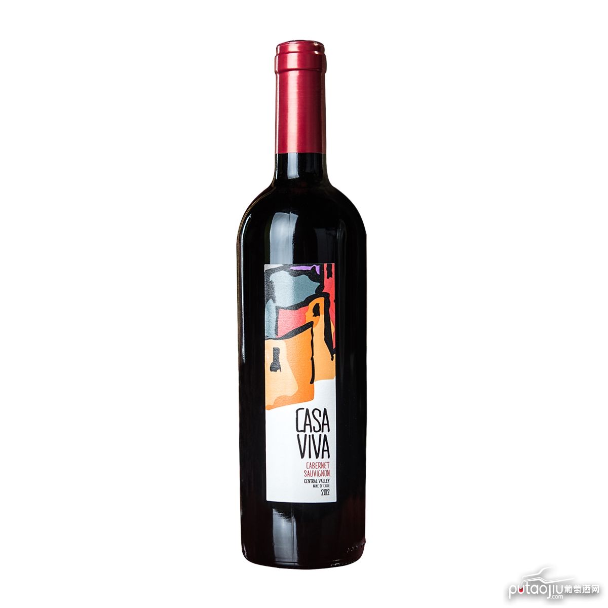 智利兰佩谷卡萨天堂赤霞珠干红葡萄酒