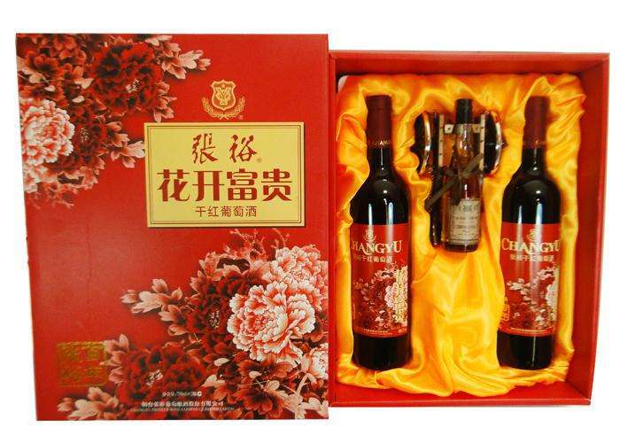 张裕干红葡萄酒花开富贵价格多少钱一瓶？