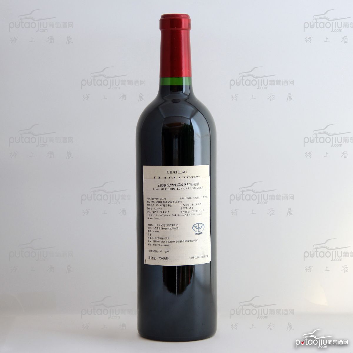 法国佩萨克雷奥良拉罗维耶酒庄混酿AOC法定产区干红葡萄酒