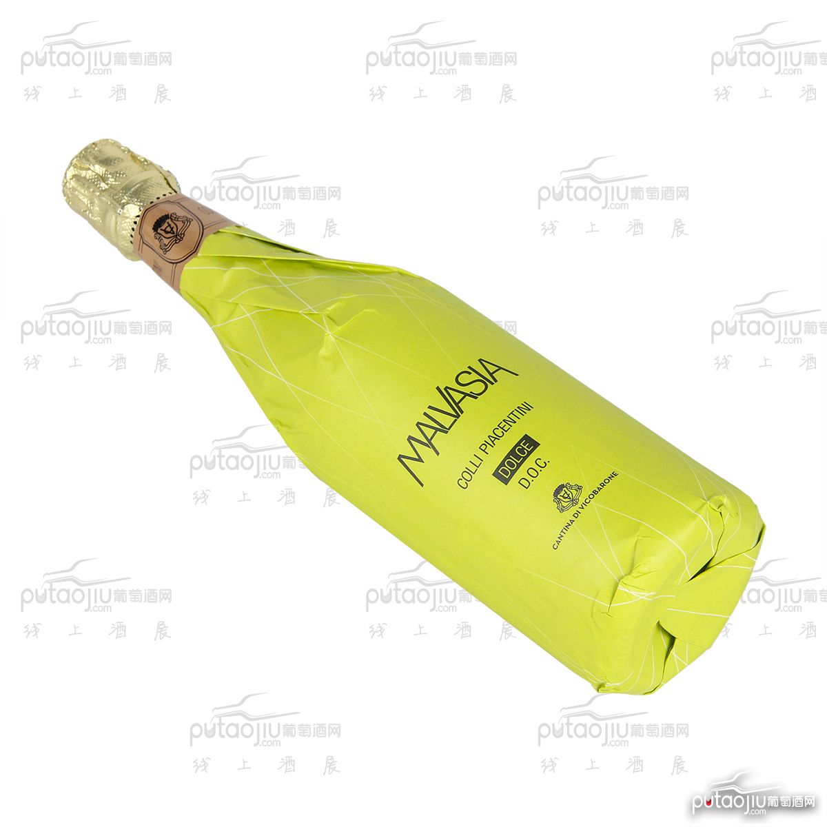 意大利艾米利亚万多酒庄金牌美莎玛尔维萨浅绿纸包装 货号：A DOC起泡酒