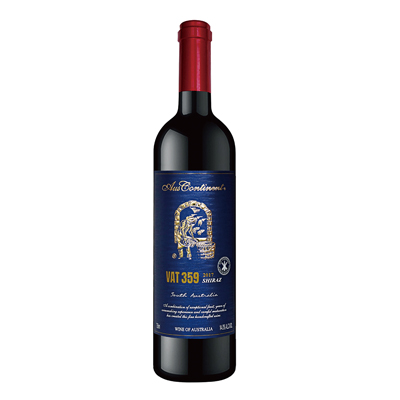 澳大利亞南澳產區澳洲大陸酒莊西拉VAT 359 干紅葡萄酒紅酒