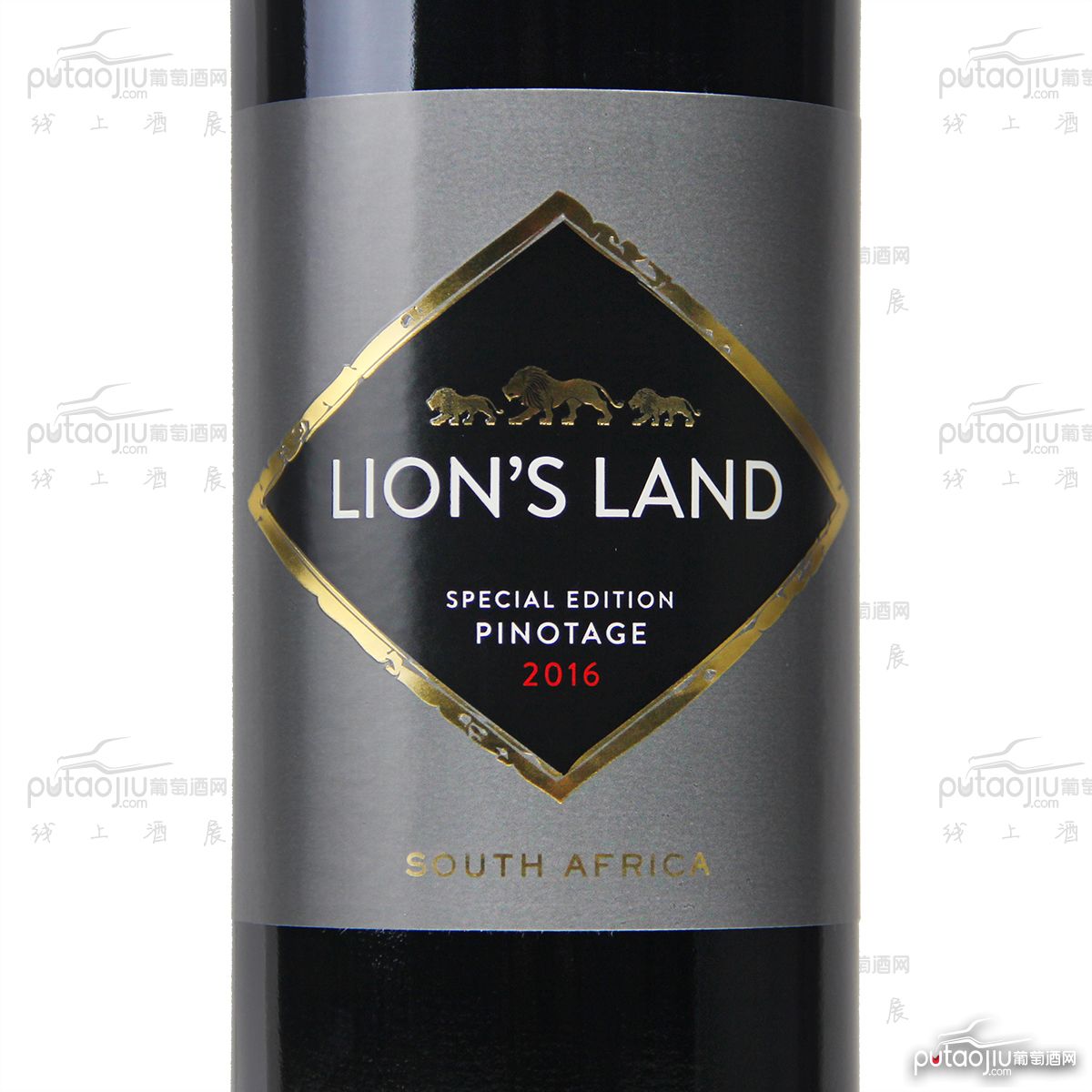 南非西开普省猎豹酒庄金狮园皮诺塔齐干红葡萄酒
