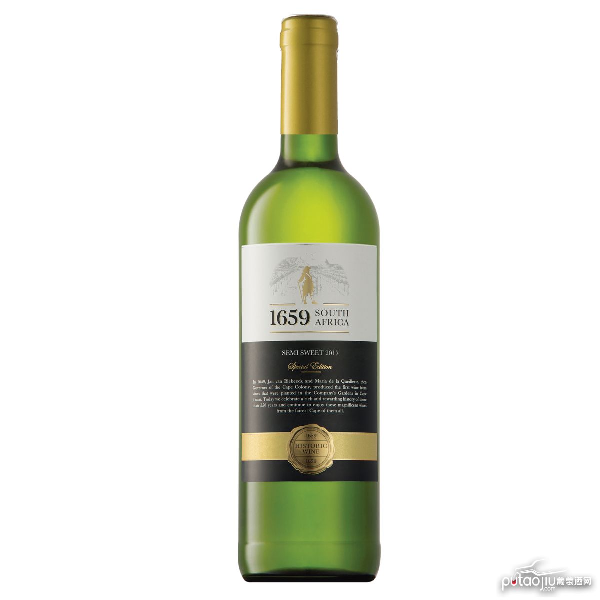 南非西开普猎豹酒庄1659白诗南密斯卡岱半甜白葡萄酒