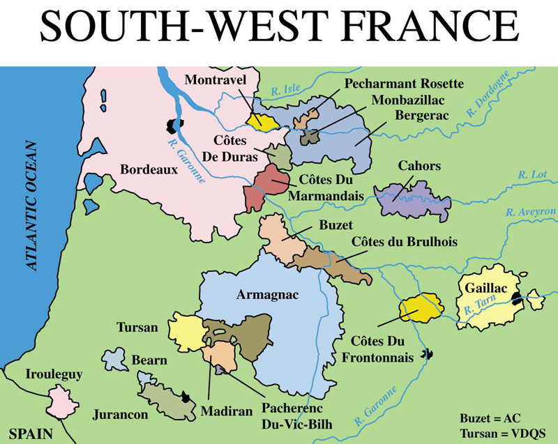 西南产区South West France