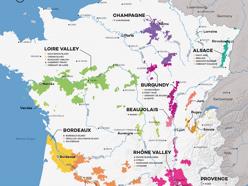 法国葡萄酒产区
