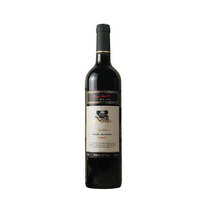 澳大利亞南澳陽光考拉SK669西拉干紅葡萄酒