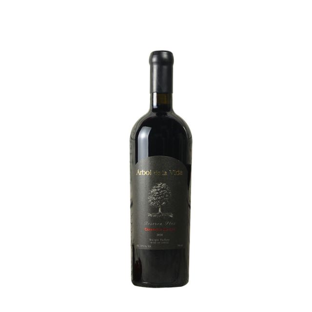 智利邁坡谷生命之樹佳美娜馬爾貝克珍藏級PLUS干紅葡萄酒紅酒