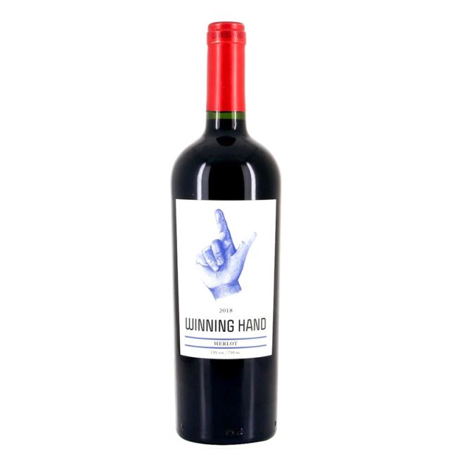 智利庫里科谷凱旋之手精選梅洛干紅葡萄酒紅酒