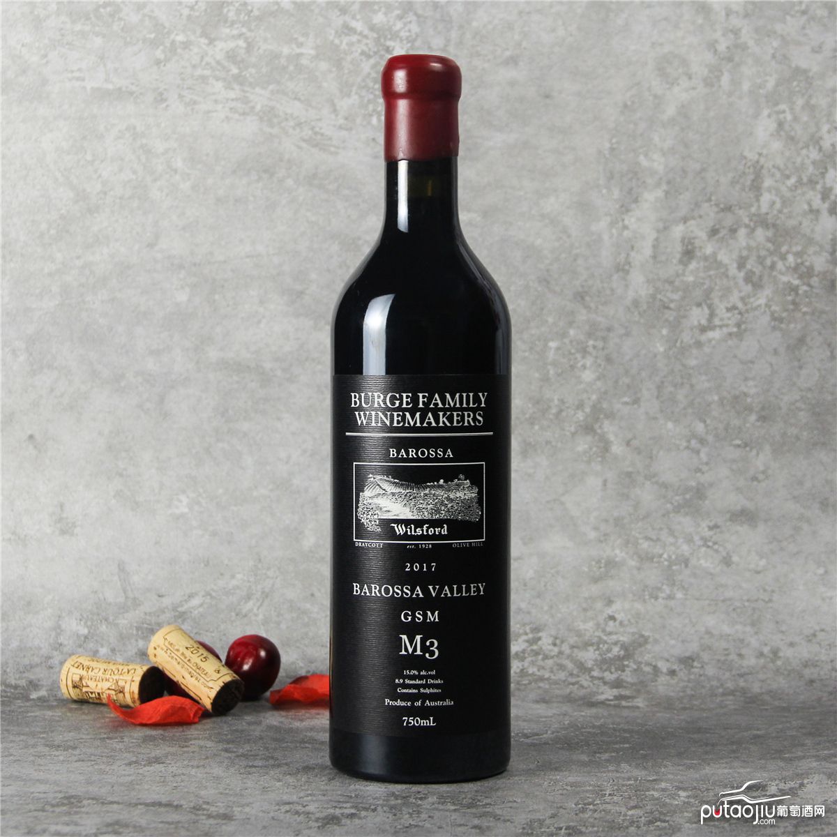 澳大利亚巴罗萨山谷GSM红葡萄酒
