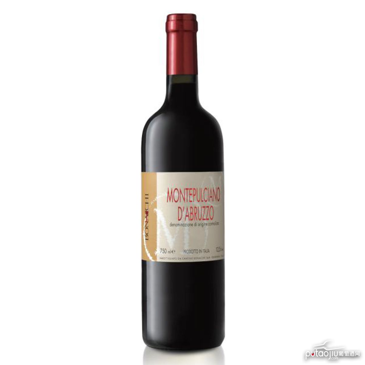 意大利蒙特普恰诺·阿布鲁佐干红葡萄酒红酒
