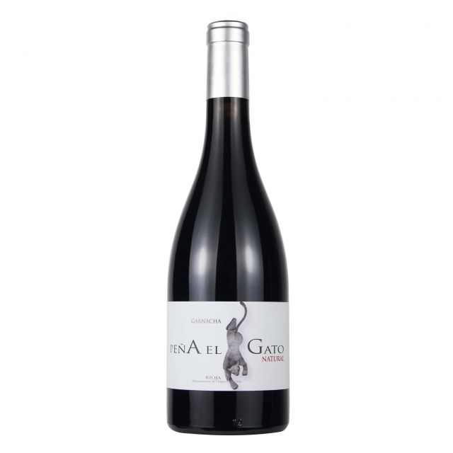 西班牙里奧哈巖石貓天然歌海娜無二氧化硫添加物紅葡萄酒紅酒