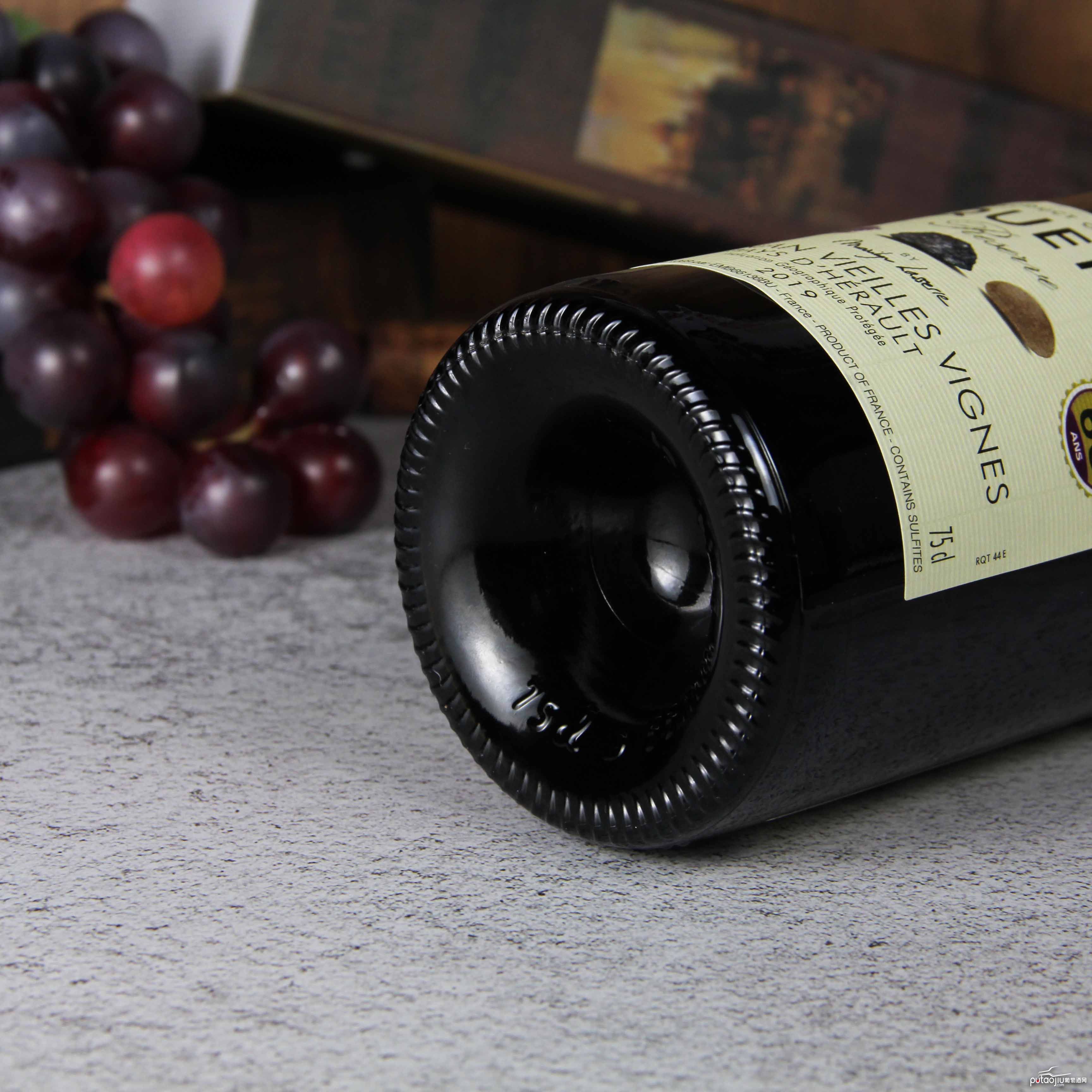 法国南部大地珍藏-60年老藤佳丽酿igp干红葡萄酒