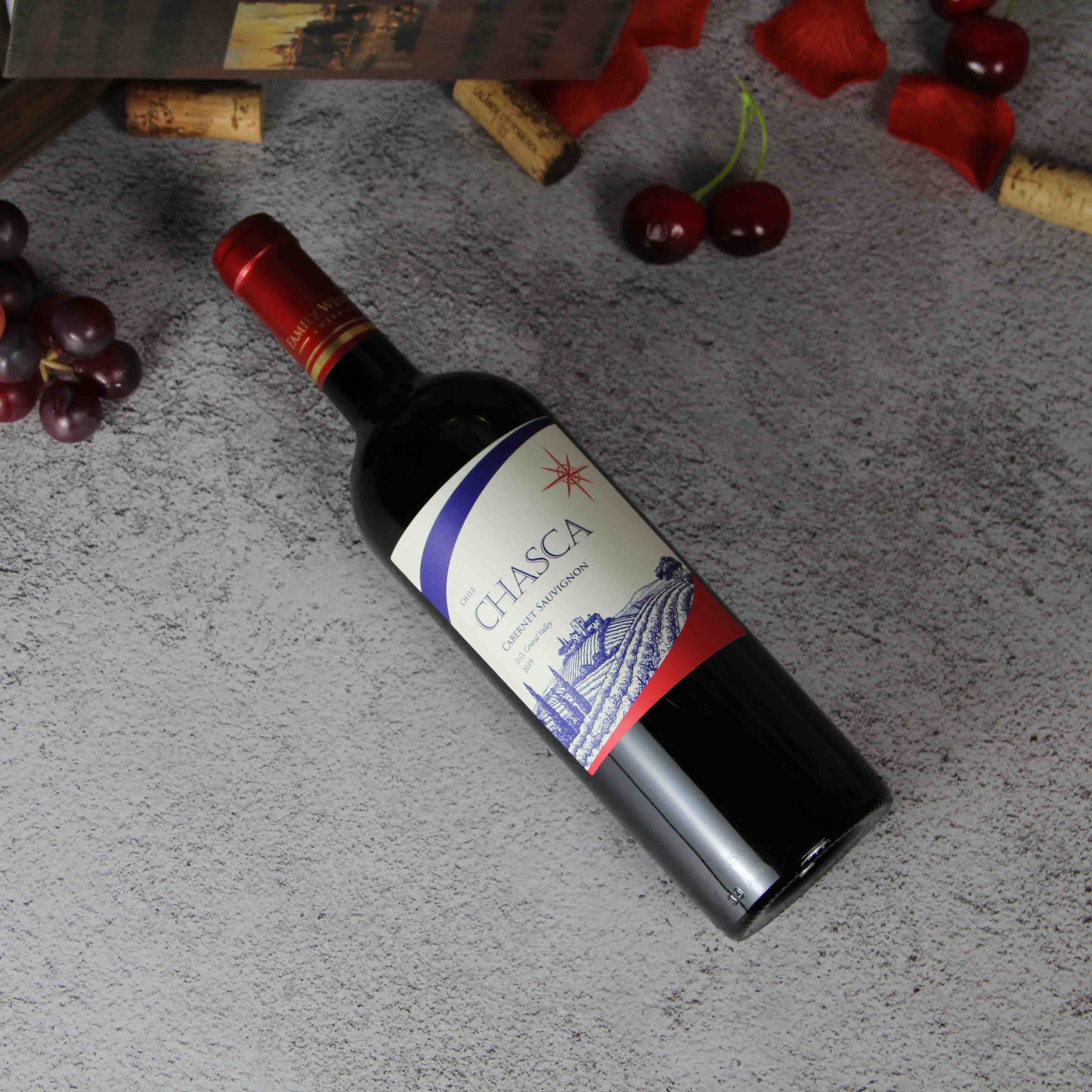 智利中央山谷智利之星赤霞珠干红葡萄酒