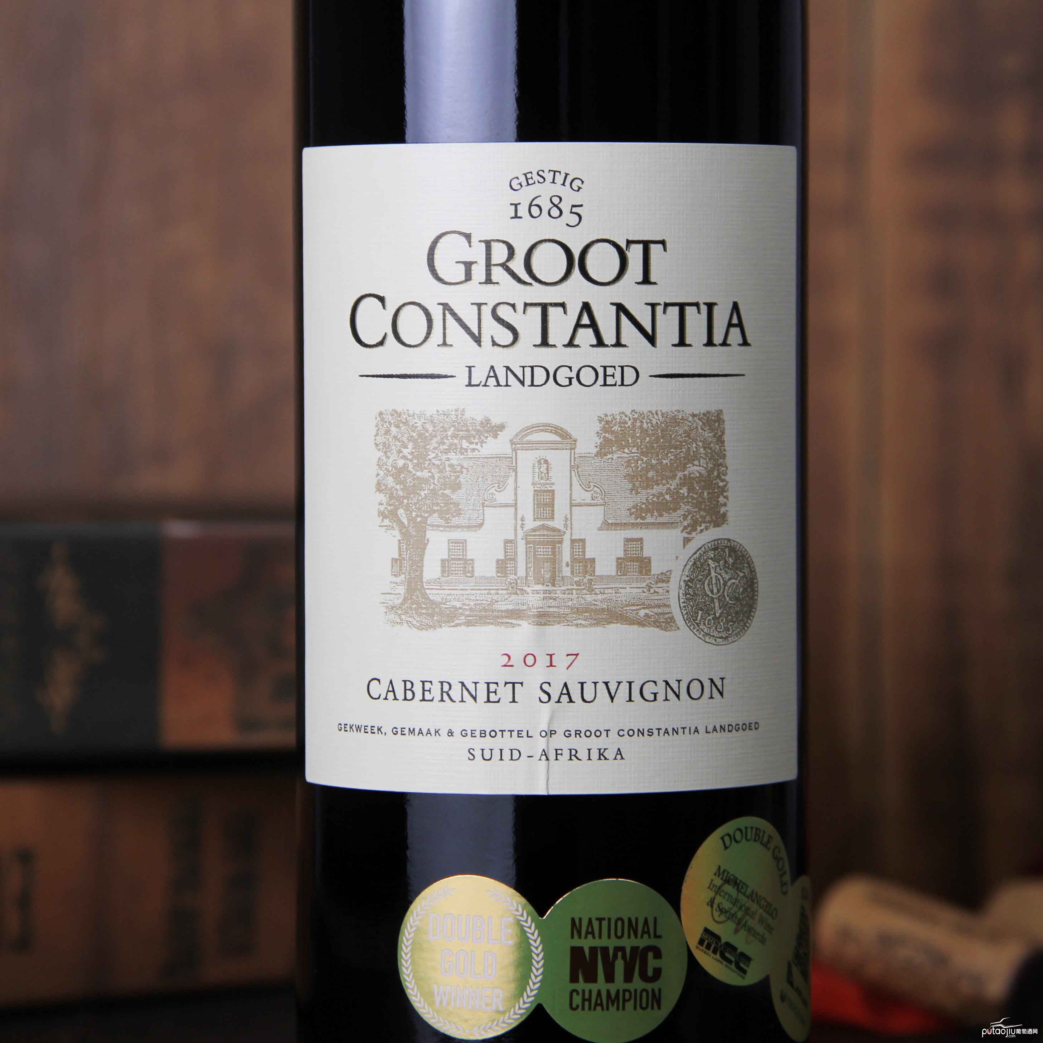 南非开普敦古特·康斯坦提亚酒庄赤霞珠红葡萄酒红酒