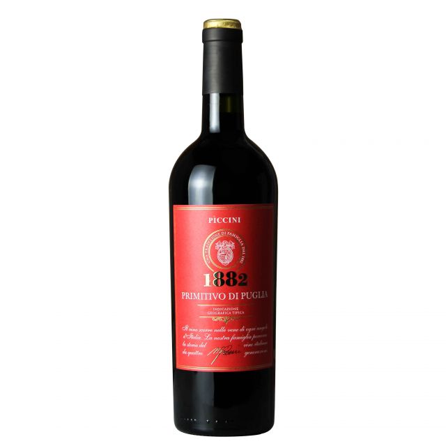 意大利彼奇尼1882布里米提諾紅葡萄酒紅酒