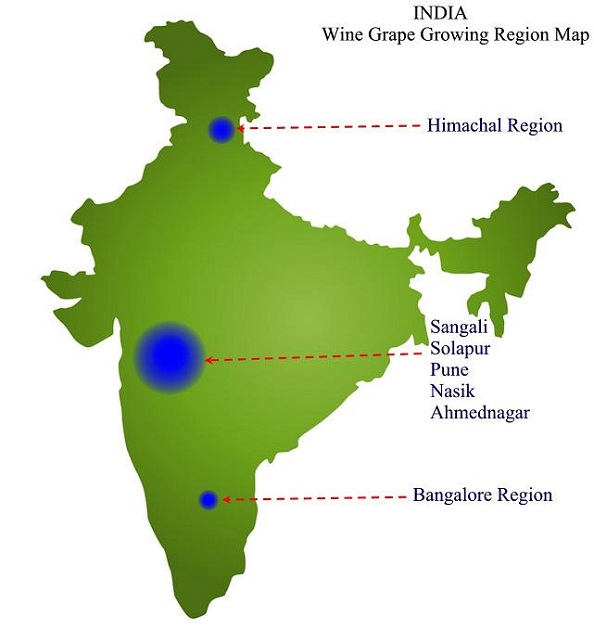 印度葡萄酒产区