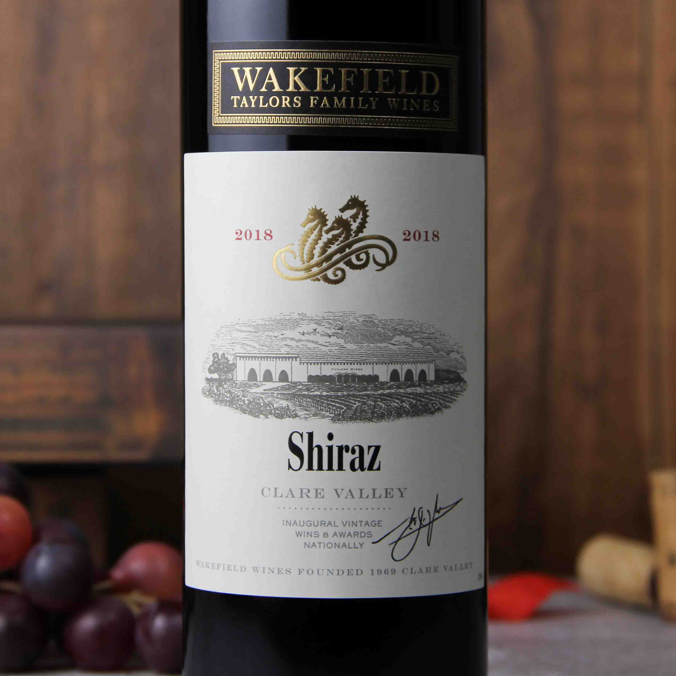 澳大利亚克莱尔谷传承西拉红葡萄酒2018