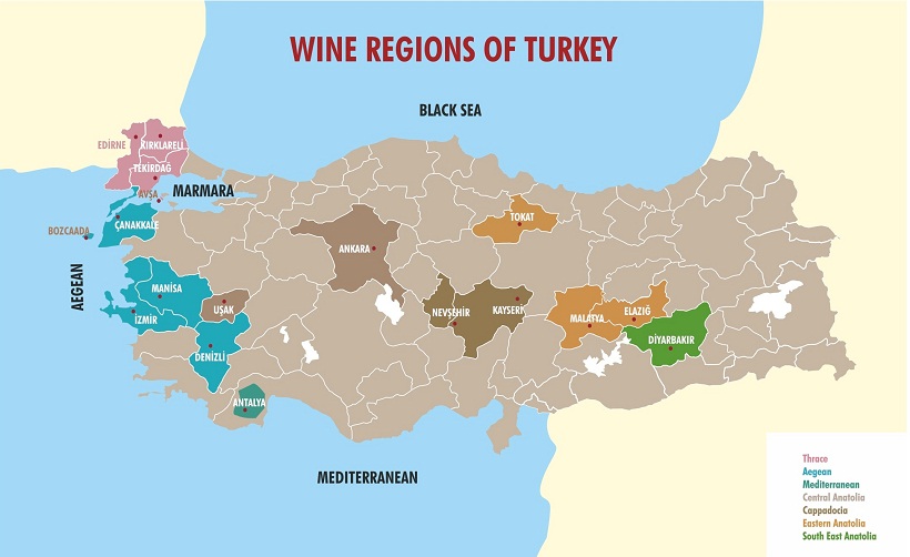 土耳其葡萄酒产区
