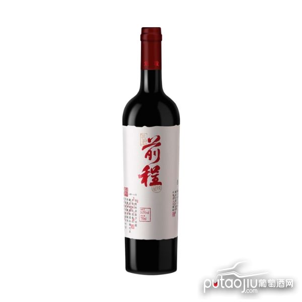 中国宁夏产区蒲尚酒庄·前程九万里赤霞珠干红葡萄酒红酒