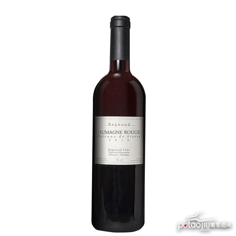 瑞士瓦莱磅礴酒庄小胭脂红红葡萄酒750ml