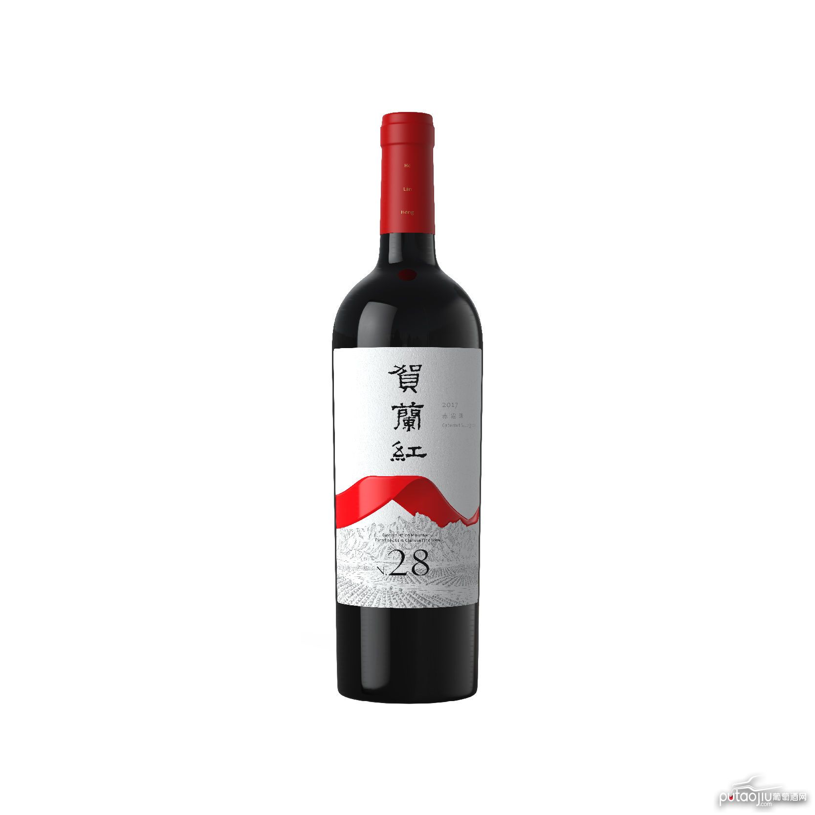中国宁夏产区西鸽贺兰红N.28葡萄酒红酒