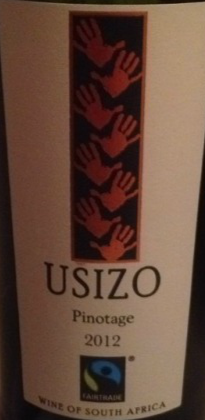 Usizo设拉子葡萄酒2012