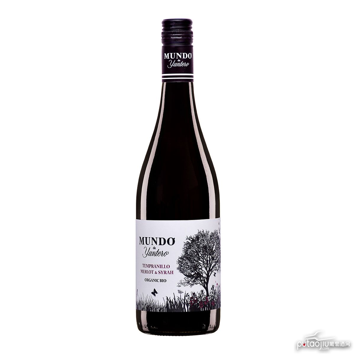 西班牙MUNDO DE YUNTERO TEMPRANILLO MERLOT SYRAH有机干红葡萄酒