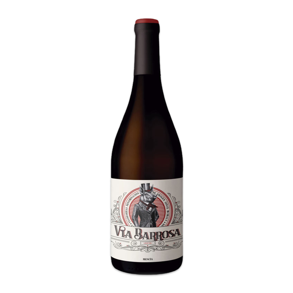 Via Barrosa Mencia 2020, Red Wine, DO Valdeorras   Via Barrosa门西亚2020干红葡萄酒