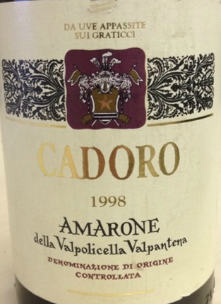 卡多罗阿玛罗尼葡萄酒1998