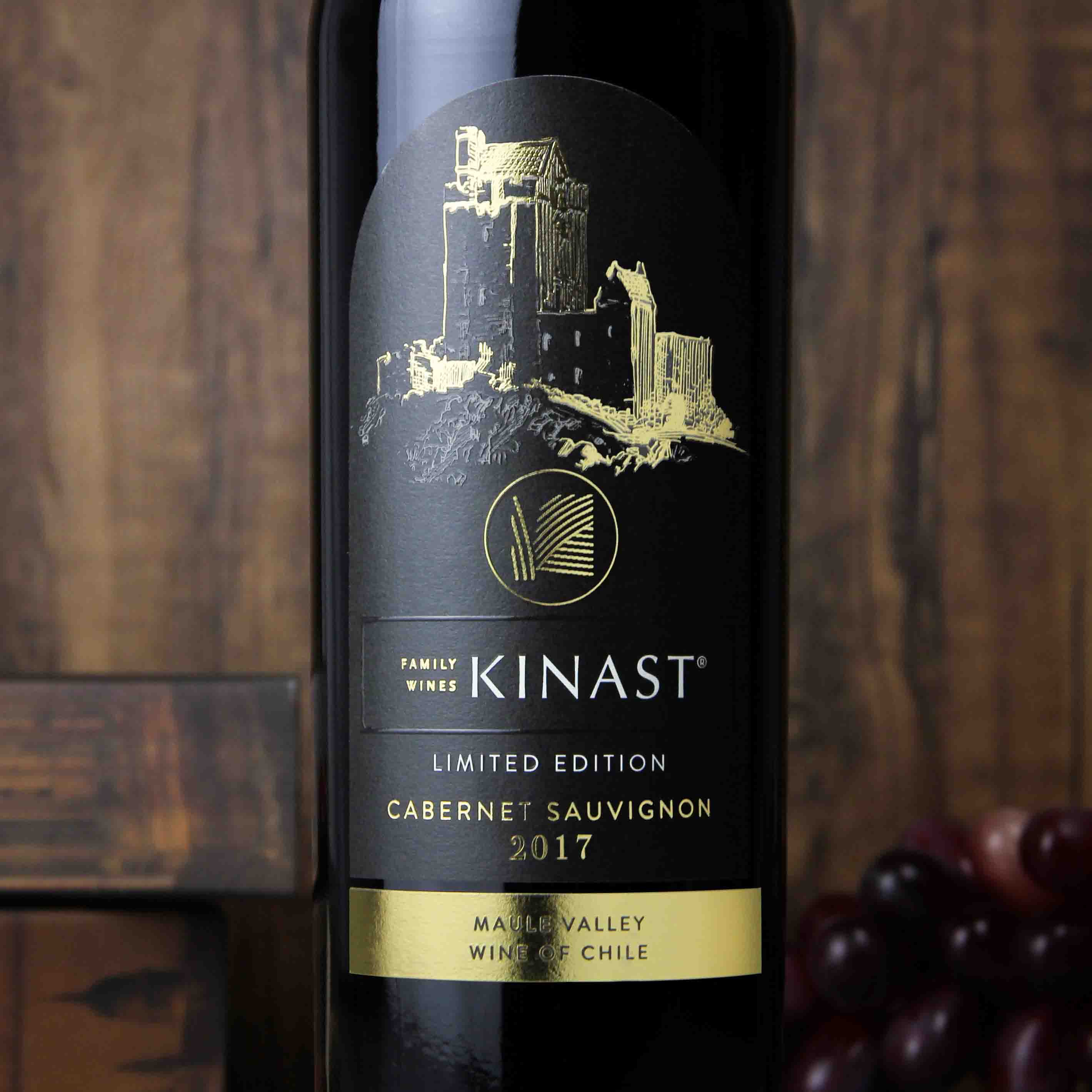 智利金纳斯家族酒庄马乌莱谷KINAST家族限量干红葡萄酒