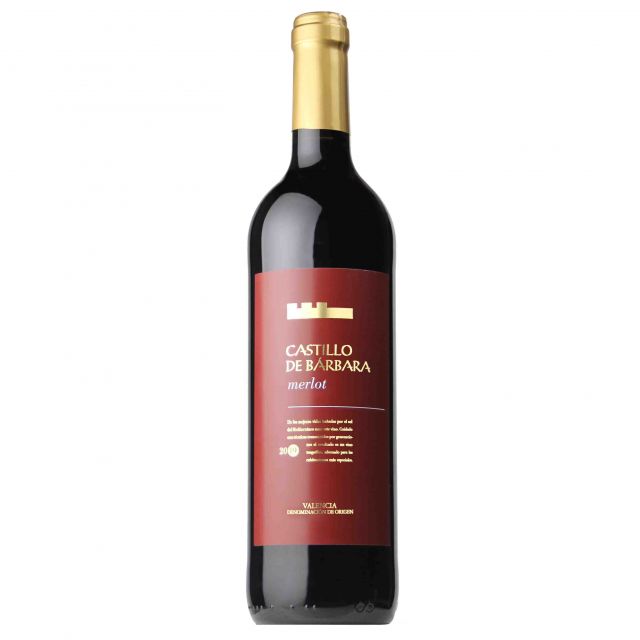 西班牙巴比伦城堡 梅洛红葡萄酒