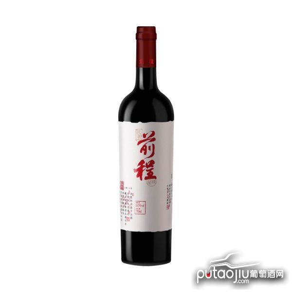 中国宁夏产区蒲尚酒庄·前程九万里赤霞珠干红葡萄酒红酒