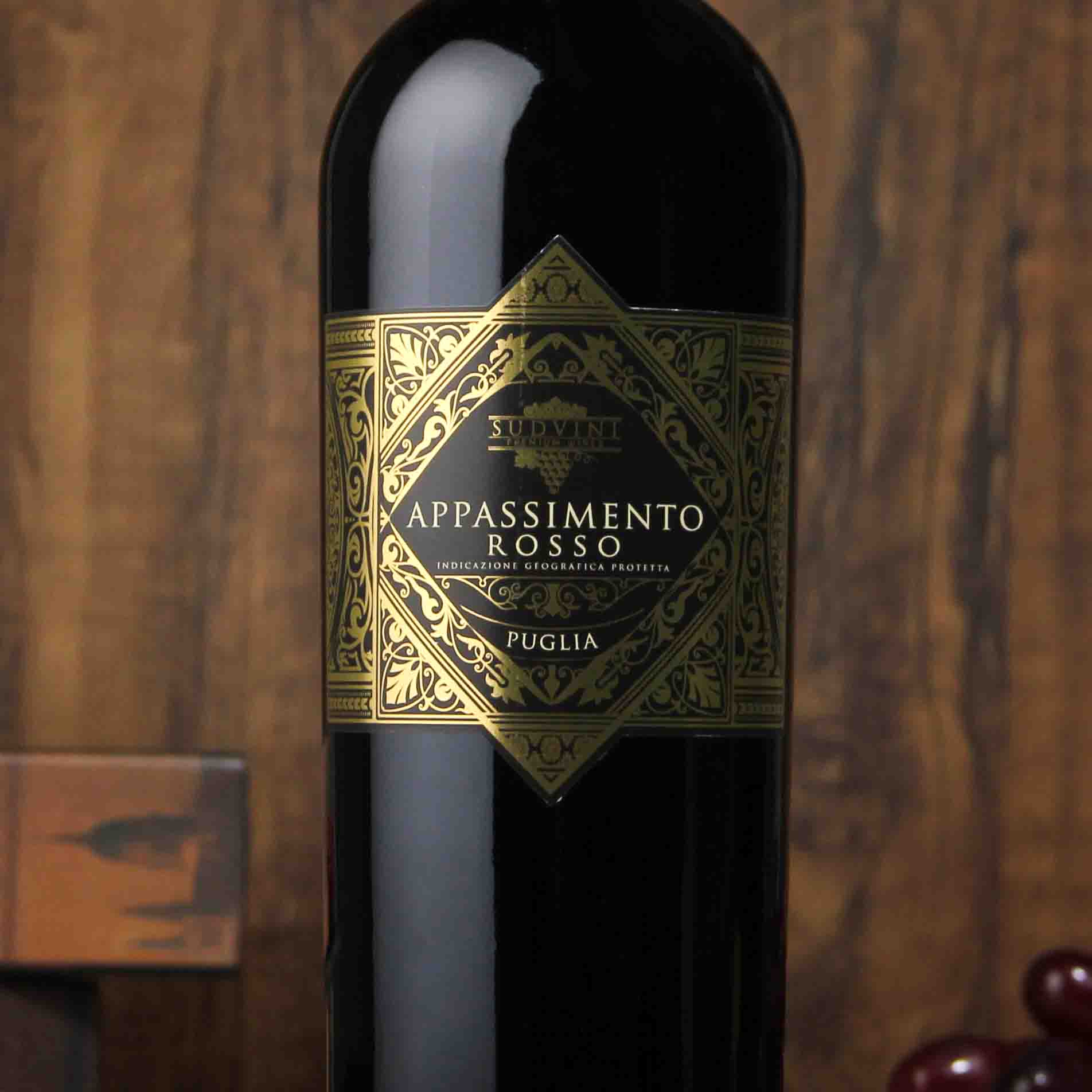 意大利普里亚普里米蒂沃黑玛尔维塞干红葡萄酒红酒