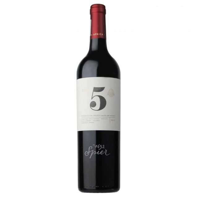 南非斯泰倫布什斯皮爾創意區間5號混釀紅葡萄酒