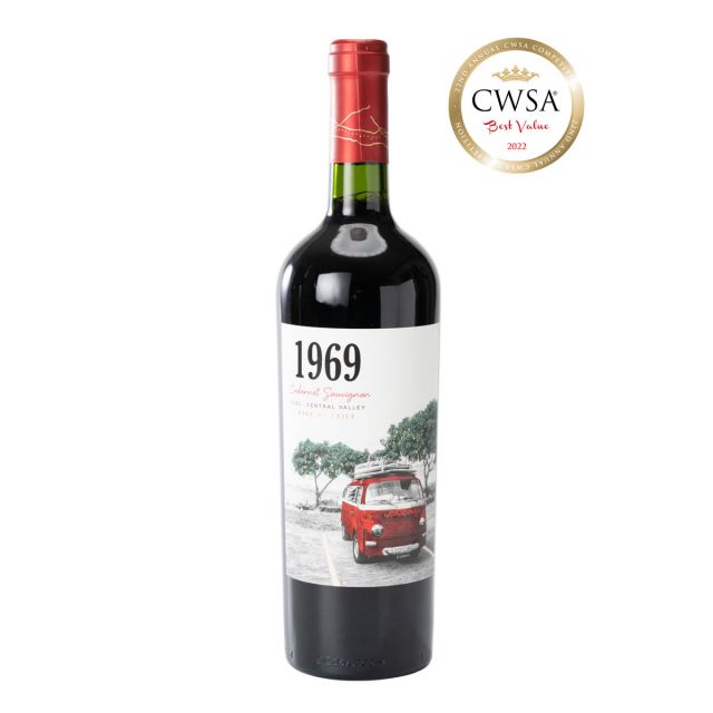 智利中央山谷1969精選赤霞珠干紅葡萄酒
