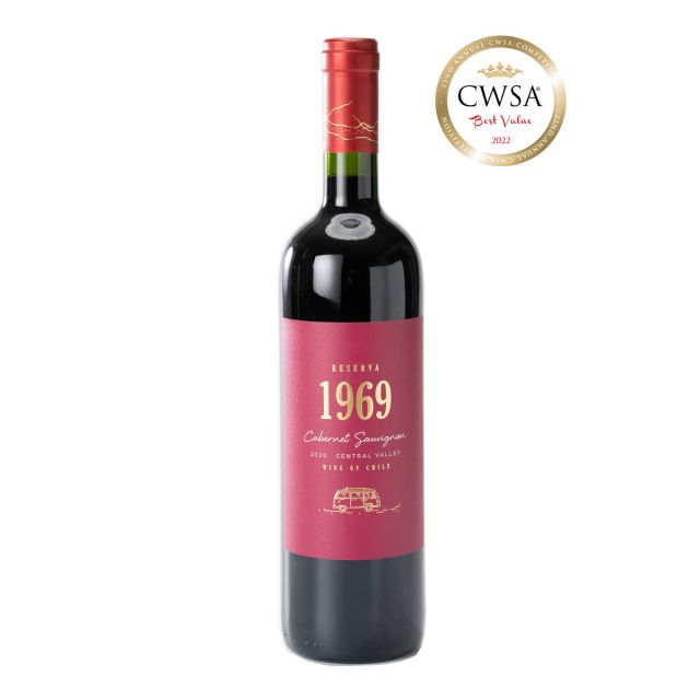 智利中央山谷1969珍藏赤霞珠干紅葡萄酒