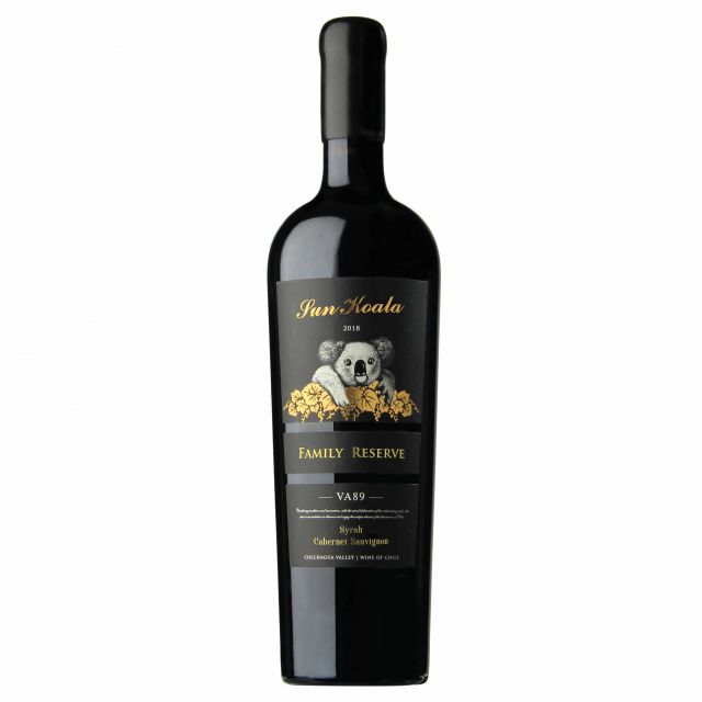 智利空加瓜谷陽光考拉VA89干紅葡萄酒