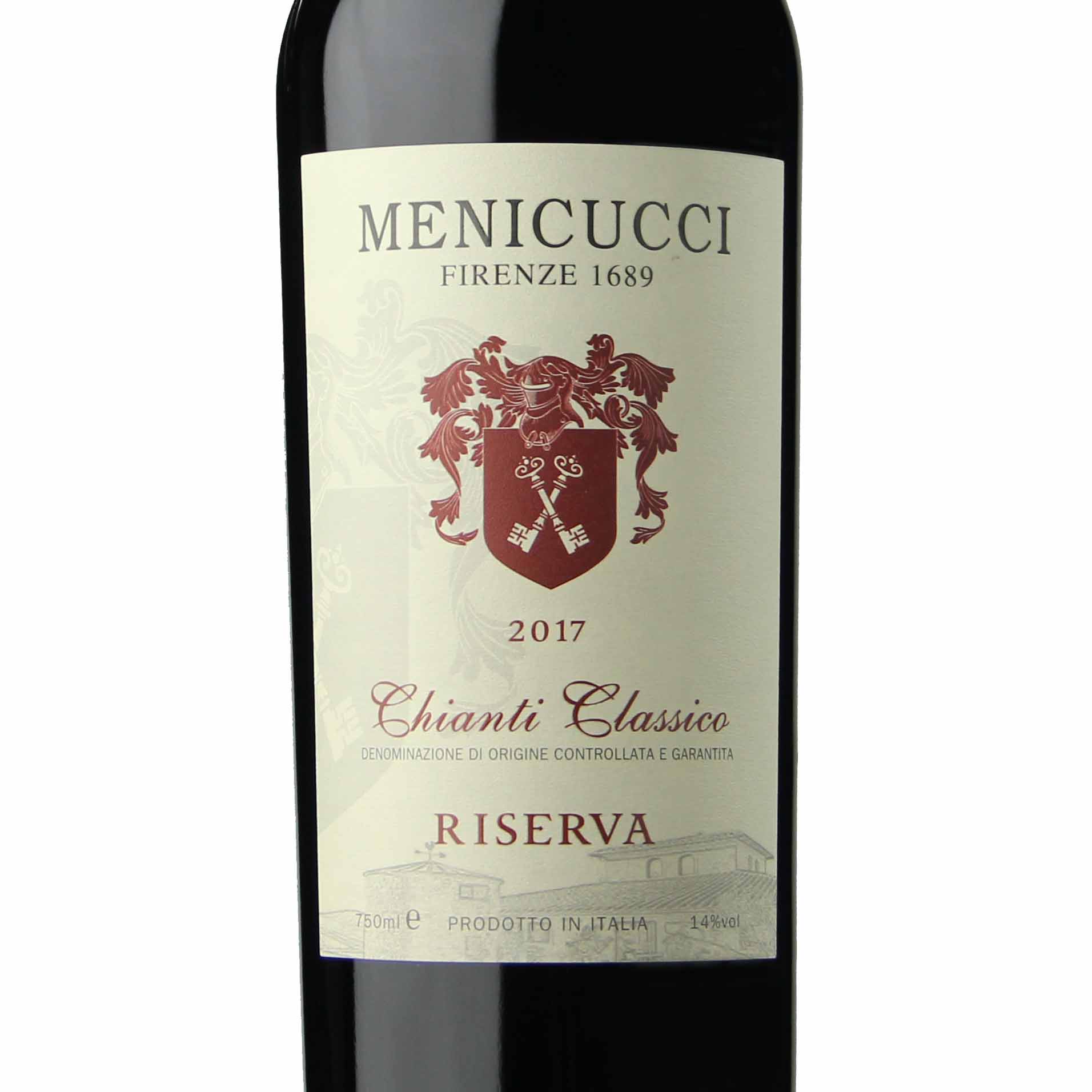 意大利梅尼古奇Menicucci经典基安帝珍藏红葡萄酒