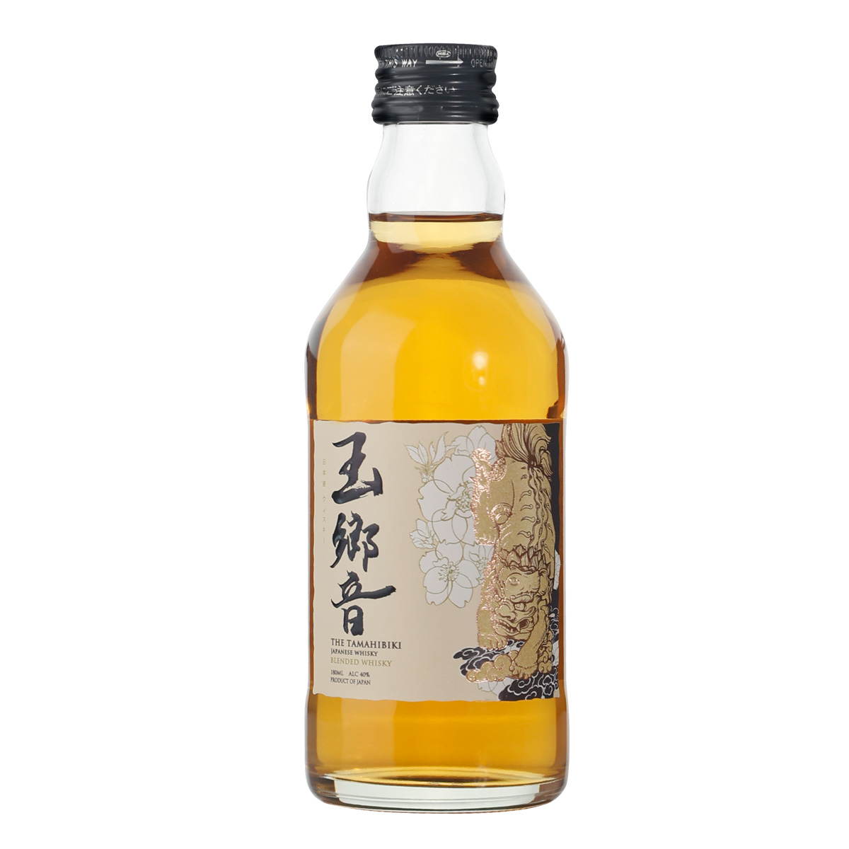 日本【玉花】玉鄉音調和威士忌 180ml（裸瓶）
