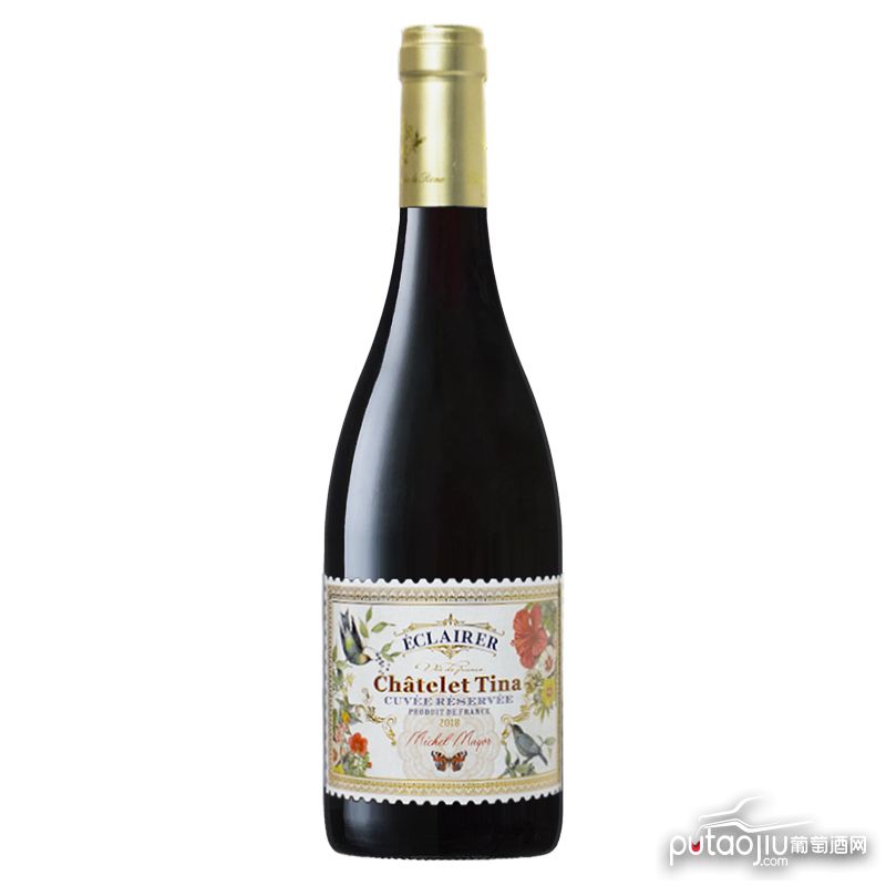 法国波尔多春晓·蒂娜庄园珍藏红葡萄酒