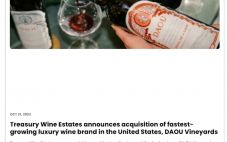 奔富酒庄：富邑葡萄酒集团将以 9 亿美元的预付款收购美国加利福尼亚州的达欧酒庄